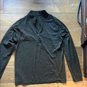 lululemon athletica Dark Olive Long Sleeve Shirt